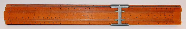 Mannheim slide rule, made in France and sold by Jackson Bros., late 19th c.