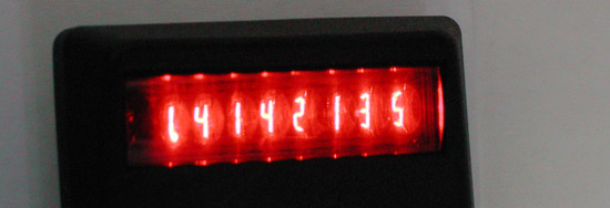 7-segment LED display