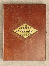  The Jeffers calculator - closed
