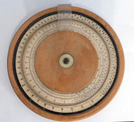 A 7.5 inch circular slide rule by J. Zedak