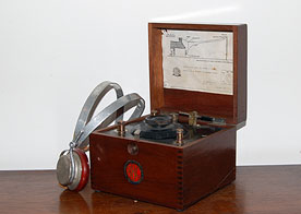 A crystal radio set from the 1920's