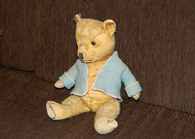 Bear Michael, my old teddy bear