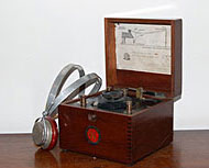 A British crystal radio set