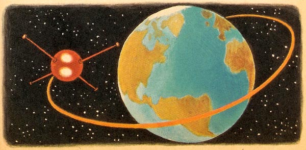 Picture from "Exploring Space", 1958