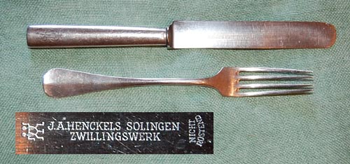 Early stainless cutlery