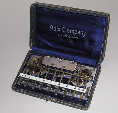 The Adix calculator by Pallweber and Bordt