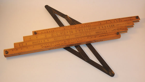 The Baines hydrological slide rule