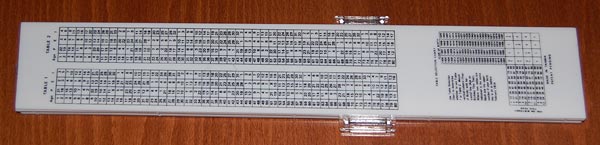 Bio-Slide Biorhythmic Slide Rule (back)