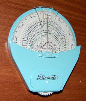 Biomate Biorhythmic slide rule