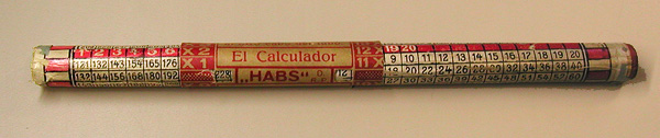 El Calculador - front side