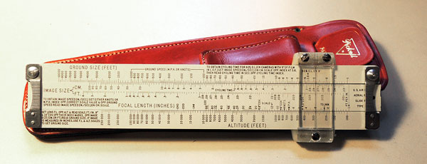 Pickett model N700-T aerial photography slide rule