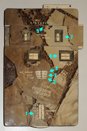 Cornell F.24 calcualtor - example - front