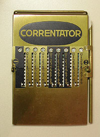 Correntator adder