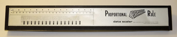 Bottom side, with temperature and fractions of an inch conversion tables