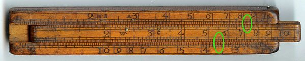 E. Roberts Everard Slide Rule