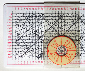 Badalamenti's factorization slide rule - Example