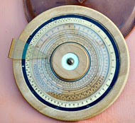 A 6 inch circular slide rule by J. Zedak