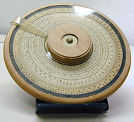 A 7.5 inch circular slide rule by J. Zedak