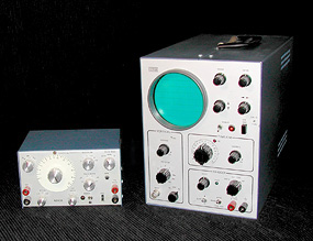 Homebrew function generator and oscilloscope