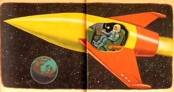 Picture from "Exploring Space", 1958