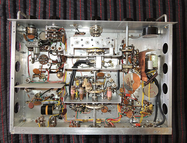 Homebrew SSB transmitter - bottom view