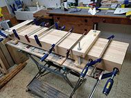 Roubo workbench construction detail