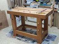 Roubo workbench construction detail